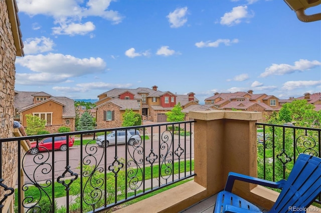 9528 Pendio Ct, Highlands Ranch, CO 80126 - balcony with a residential view