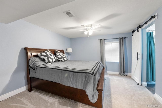2209 Lupine Pl, Erie, CO 80516 - bedroom with light colored carpet and a ceiling fan