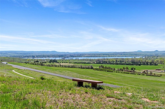8864 S Field Ct, Littleton, CO 80128 - view of rural area with a water and mountain view