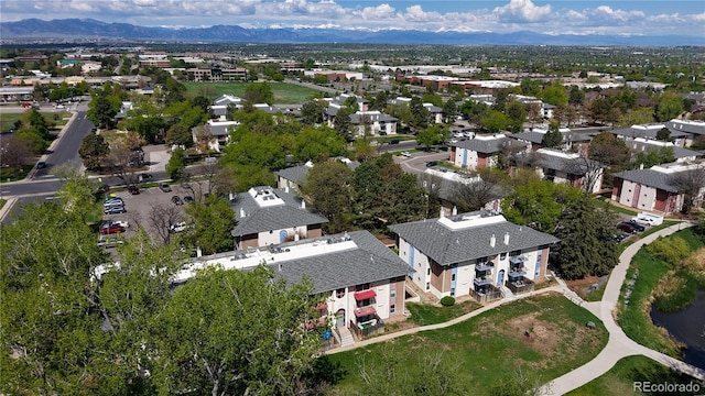 12120 Melody Dr Unit 308, Westminster, CO 80234 - aerial perspective of suburban area with a mountain backdrop
