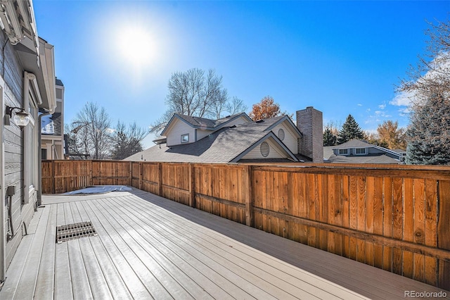 view of deck