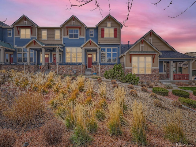 view of craftsman-style home