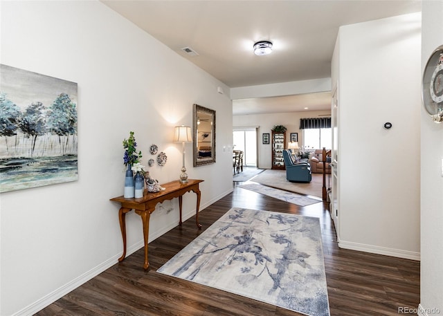 4330 Prairie Agate Dr, Colorado Springs, CO 80938 - foyer entrance with wood finished floors