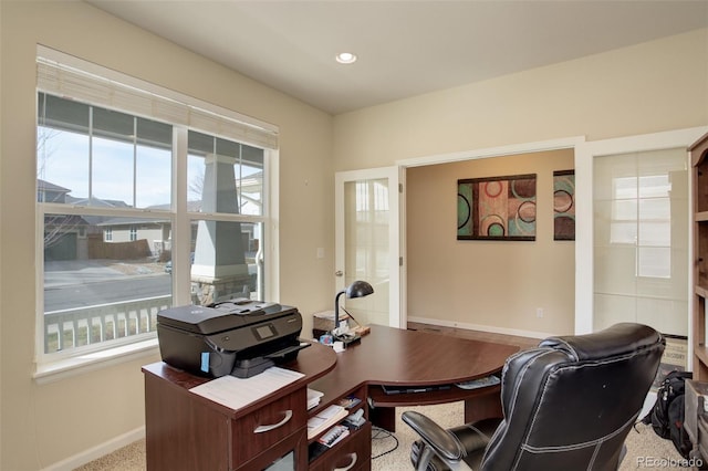 2033 E 167th Way, Thornton, CO 80602 - office space featuring healthy amount of natural light, baseboards, and recessed lighting