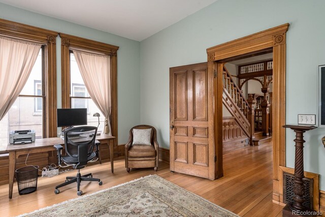 131 N Sherman St, Denver, CO 80203 - office space featuring light wood-type flooring