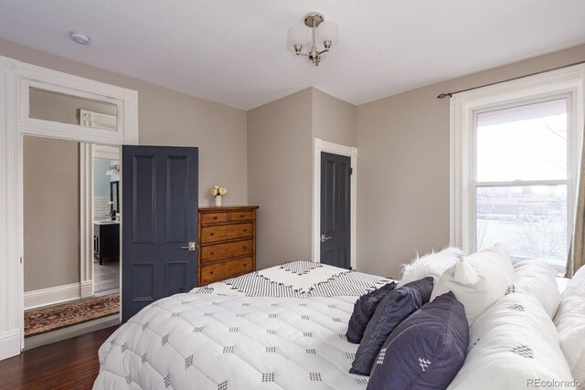 131 N Sherman St, Denver, CO 80203 - bedroom featuring dark wood-style flooring