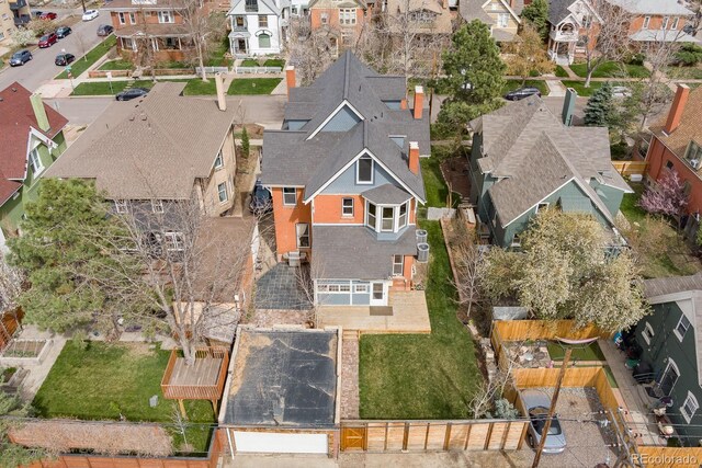 131 N Sherman St, Denver, CO 80203 - aerial perspective of suburban area