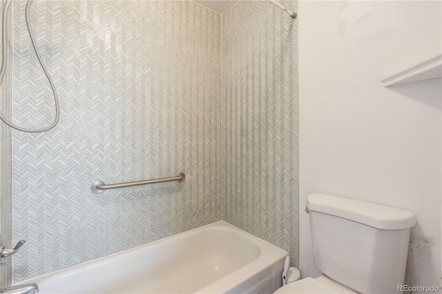 2314 S Troy St, Aurora, CO 80014 - bathroom featuring toilet and  shower combination