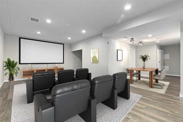 18815 W 93rd Ave, Arvada, CO 80007 - cinema with wood finished floors and recessed lighting