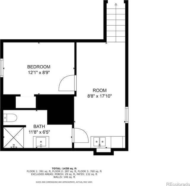 4450 S Fox St, Englewood, CO 80110 - view of home floor plan