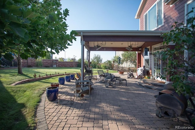 view of patio