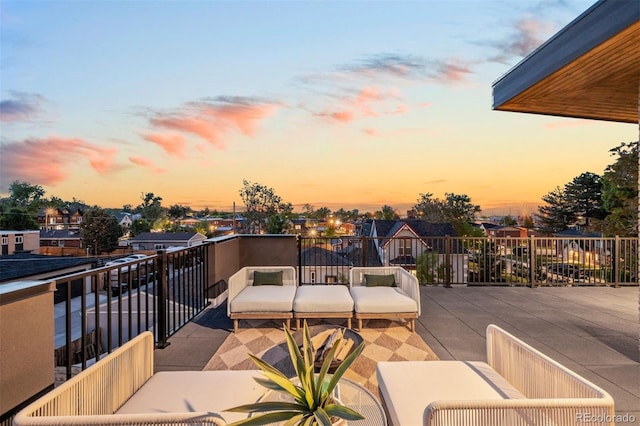 4227 Mariposa St, Denver, CO 80211 - view of patio / terrace with a balcony