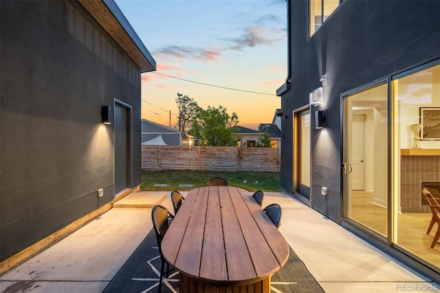 4227 Mariposa St, Denver, CO 80211 - view of patio / terrace featuring fence and outdoor dining space