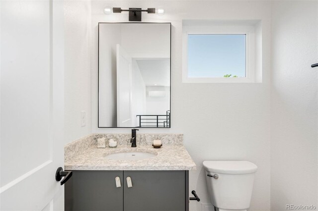 4227 Mariposa St, Denver, CO 80211 - bathroom with toilet and vanity