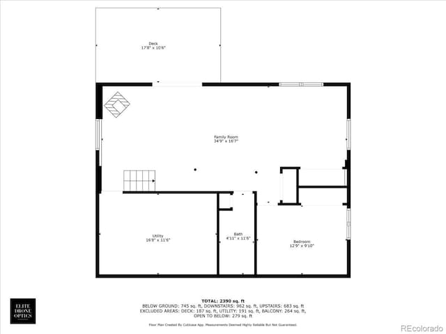 11724 Little Turtle Ln, Conifer, CO 80433 - floor plan / room layout