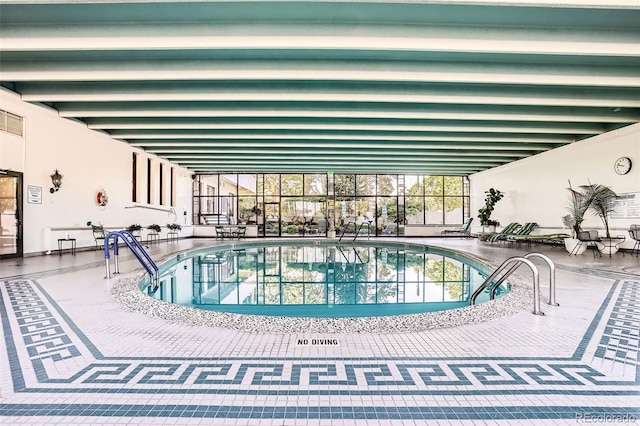 3131 E Alameda Ave Unit 1503, Denver, CO 80209 - indoor pool with a patio area