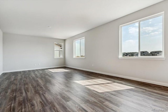14378 Heritage Dr, Mead, CO 80504 - spare room with baseboards and wood finished floors
