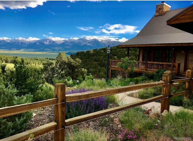 property view of mountains