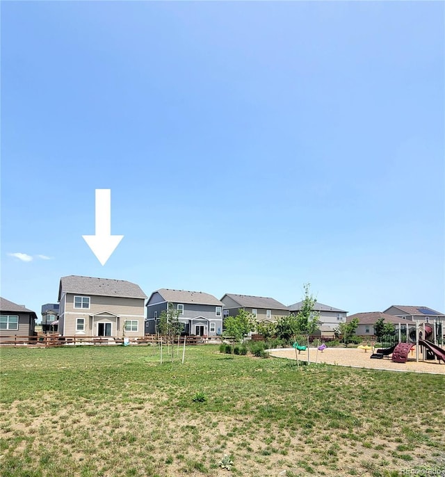 2300 Mountain Sky Dr, Fort Lupton, CO 80621 - view of yard with a residential view