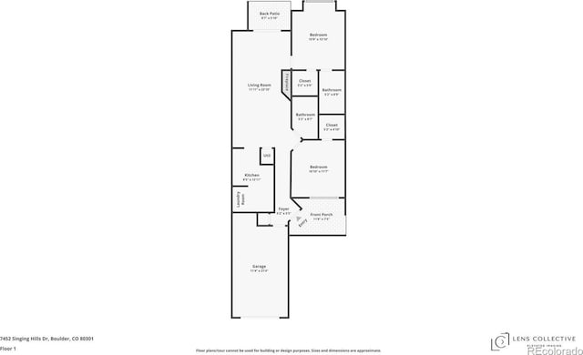 7452 Singing Hills Dr, Boulder, CO 80301 - home floor plan