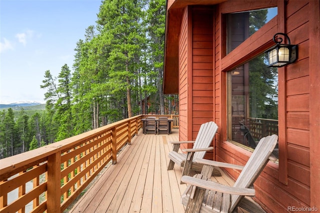 489 Harris Dr, Idaho Springs, CO 80452 - view of wooden terrace