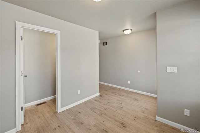 6154 Fiddle Way, Colorado Springs, CO 80925 - empty room featuring light wood-style flooring and baseboards