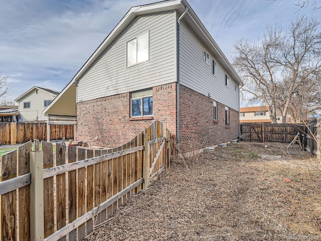 view of rear view of property