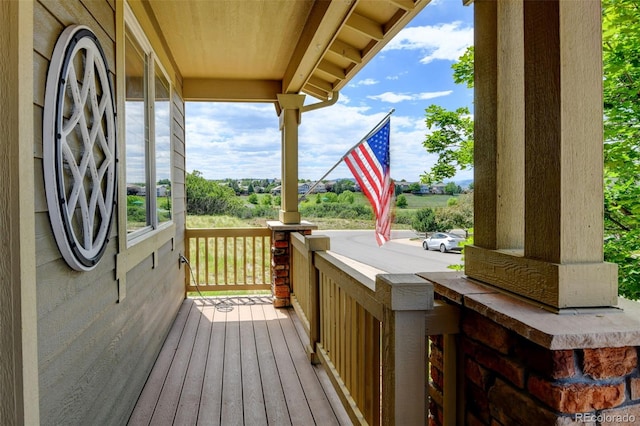 2815 Dreamcatcher Loop, Castle Rock, CO 80109 - view of wooden terrace