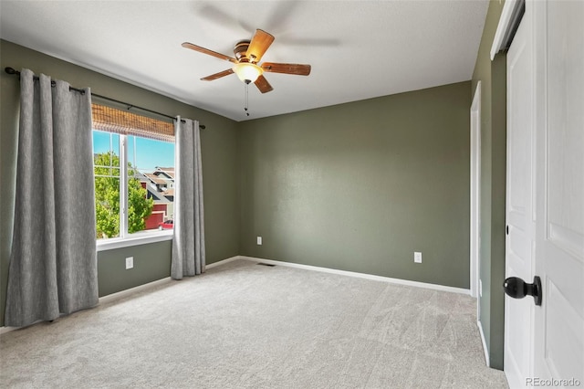 2815 Dreamcatcher Loop, Castle Rock, CO 80109 - carpeted empty room with ceiling fan and baseboards