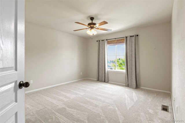 2815 Dreamcatcher Loop, Castle Rock, CO 80109 - unfurnished room with a ceiling fan and carpet