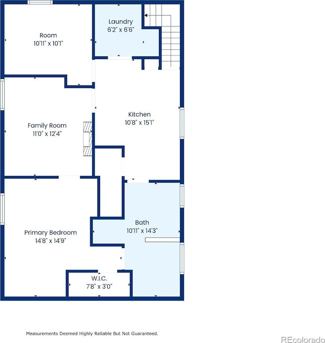 1633 Gaylord St, Denver, CO 80206 - floor plan / room layout