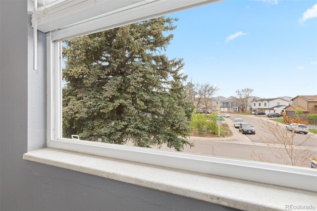 interior details featuring a residential view