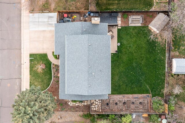 drone / aerial view