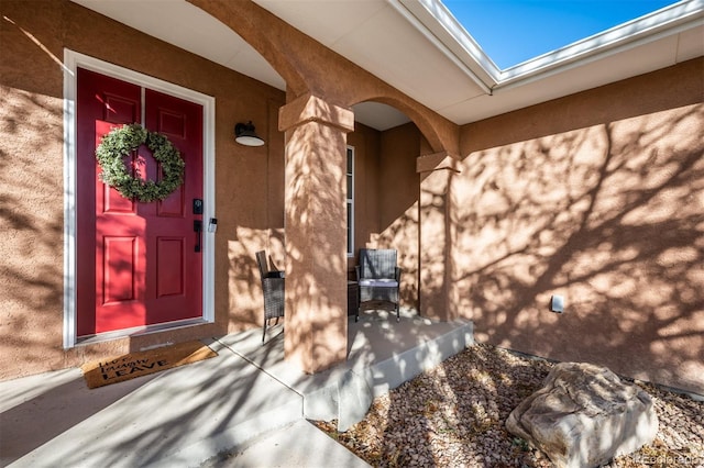 view of property entrance