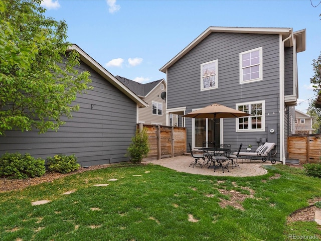 2880 Emporia Ct, Denver, CO 80238 - rear view of property with a patio