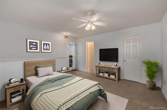 17053 E Tennessee Dr Unit 212, Aurora, CO 80017 - carpeted bedroom with ceiling fan