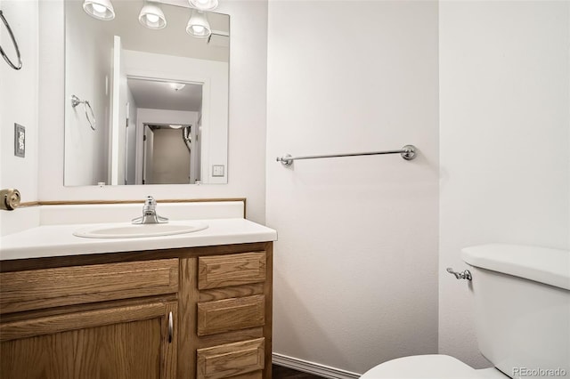 8057 Bryant St, Westminster, CO 80031 - half bathroom with toilet and vanity