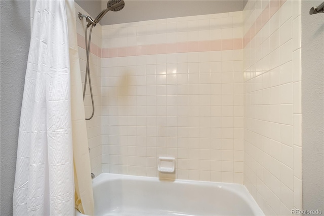 6840 Goldcrest Ct, Colorado Springs, CO 80919 - full bathroom featuring shower / bathtub combination with curtain