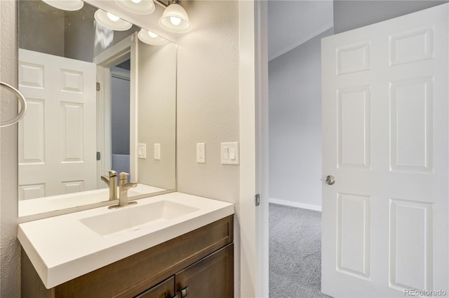 6840 Goldcrest Ct, Colorado Springs, CO 80919 - bathroom featuring vanity