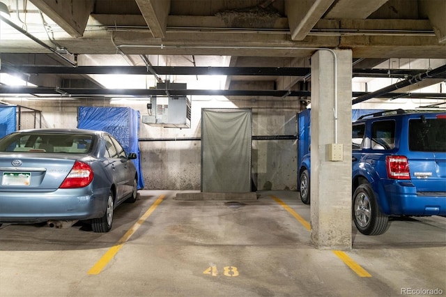 2895 W Riverwalk Cir Unit 104, Littleton, CO 80123 - view of parking garage