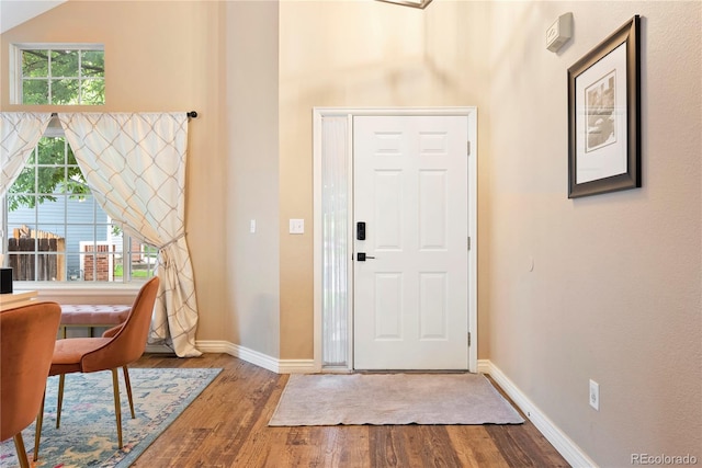 9756 Quay Loop, Broomfield, CO 80021 - foyer featuring wood finished floors and baseboards