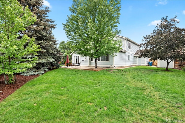 9756 Quay Loop, Broomfield, CO 80021 - view of yard with a patio