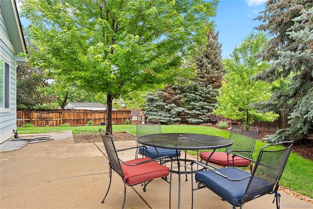 9756 Quay Loop, Broomfield, CO 80021 - view of patio featuring outdoor dining space