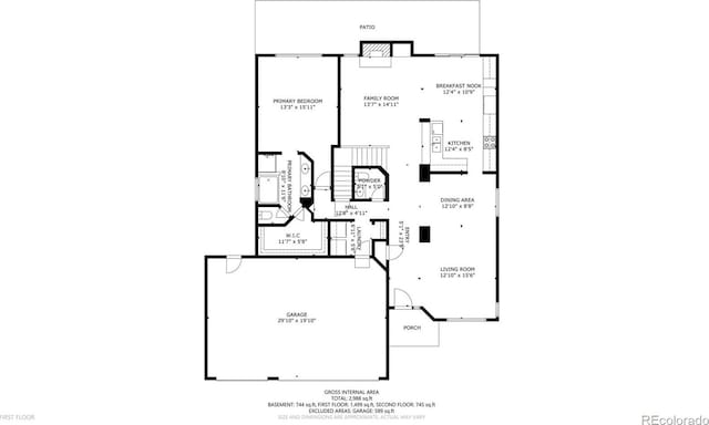 9756 Quay Loop, Broomfield, CO 80021 - home floor plan