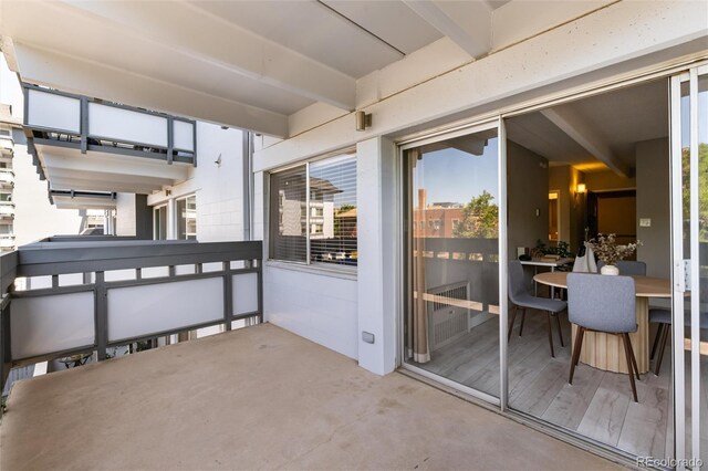 555 E 10th Ave Unit 206, Denver, CO 80203 - view of balcony