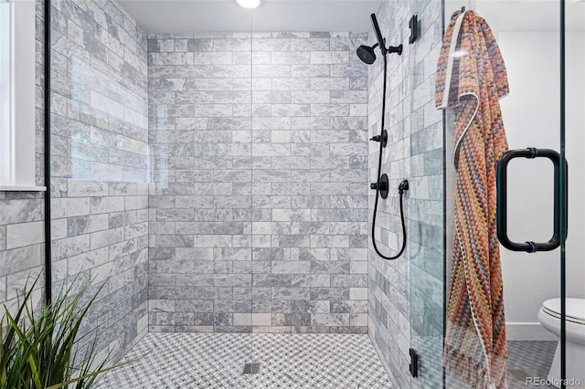 3275 19th St, Boulder, CO 80304 - bathroom with a stall shower and toilet