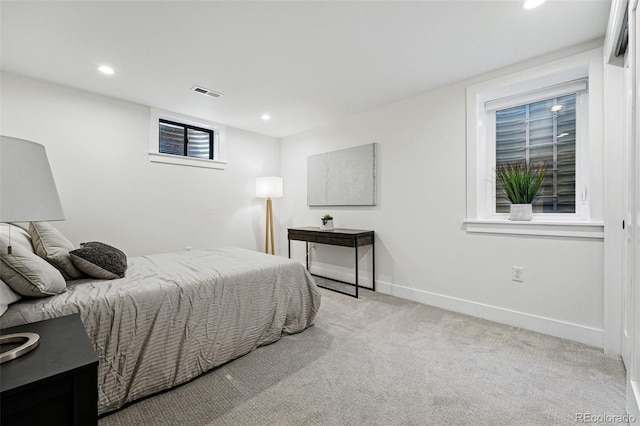 3275 19th St, Boulder, CO 80304 - carpeted bedroom featuring recessed lighting and baseboards