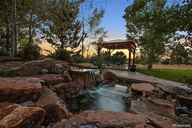 11541 Warrington Ct, Parker, CO 80138 - surrounding community featuring a gazebo