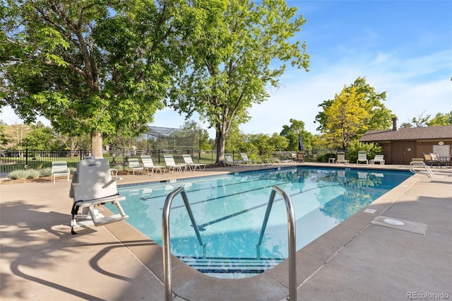 3022 S Wheeling Way Unit 109, Aurora, CO 80014 - community pool featuring a patio area