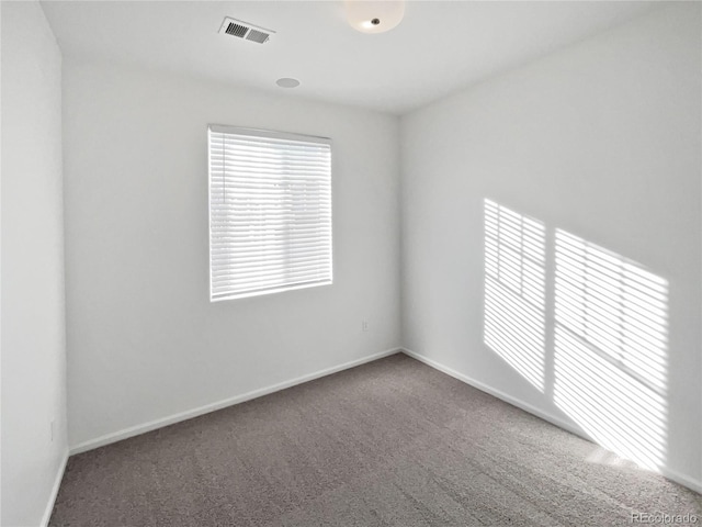 empty room featuring carpet floors